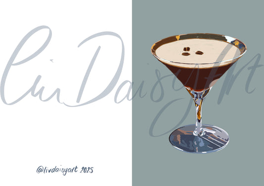 Espresso Martini Card