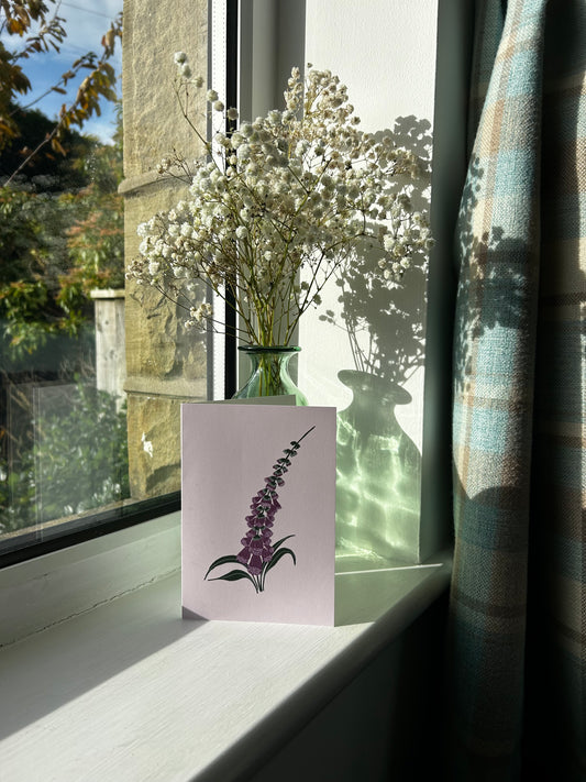 Foxglove Card